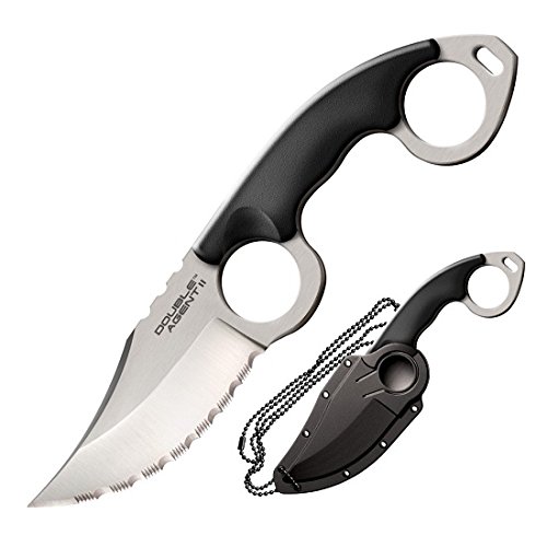 Cold Steel 39FNSZ Double Agent, II, Serrated Edge Blade