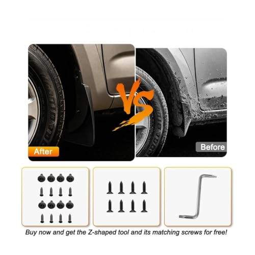 Garde-boue haut de gamme Chery Jetour T2 bavettes finition originale - 6
