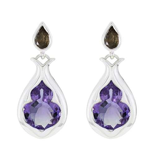 Boucle d'oreille en argent multi poire pour sublimer vos soirées