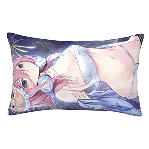 五等分の花嫁 中野三玖 (31) 枕カバー 40cm×60cm まくらカバー クッションカバー ピローケース 抱き枕カバー 両面多種類の抱き枕 人気 アニメ キャラクター おしゃれ かわいい 軟らかい 装飾 部屋 ソファー オフィス 車用 標準枕カバー 長