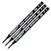 3 Pack - Schmidt 888 Black Fine Rollerball Refill
