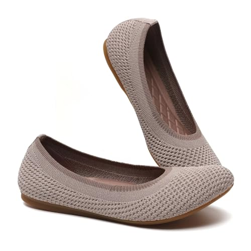 Women's Ballet Flats Classic Dressy Shoes Comfortable Foldable Walking Work Shoes with Arch Support2