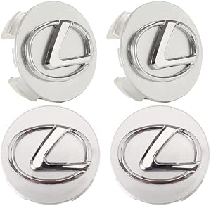 vinca mascot 4PCS 62mm Wheel Center Caps Compatible with Lexus Wheel Hub Caps (HUB-001)