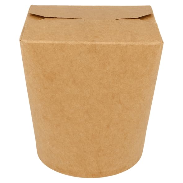 Platanus Envase de Comida para Llevar de 500 ML - Resistente y Antifugas, Multiusos para Pasta, Noodles, Ensaladas, Döner, y Más - Caja de 50x10=500 Unidades (Ecológico y Reciclable)