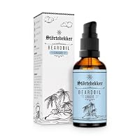 Störtebekker® Premium Bartöl Crusoe - tägliche Bartpflege für 3-Tage-Bart bis Vollbart - 50ml Beard Oil Vegan - Bart Öl Herren mit angenehmen Duft - Hochwertige Inhaltsstoffe - Made in Germany