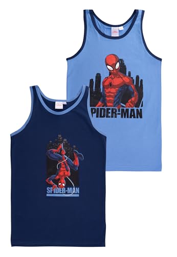 Marvel Spider-Man Unterhemd für Jungen - Kinder Tank Top...