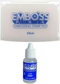 Tsukineko Emboss Ink Pad + Ink Pad Refresher