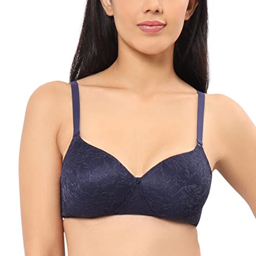 Image of Amante Lace Padded Wire-Free Full Coverage Bridal T-Shirt Bra
