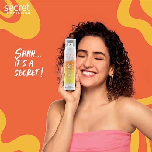 Secret Temptation Te Amo Breeze Perfume Body Spray for Women, 120ml each (Pack of 3)