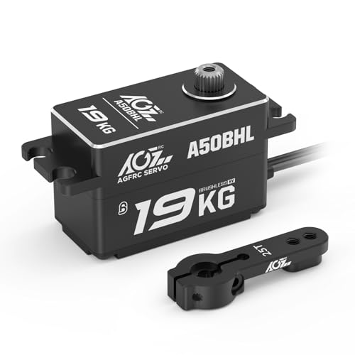 AGFRC 19KG 0.073Sec Low-Profile Servo for 1/10 RC Drift Car (A50BHL)