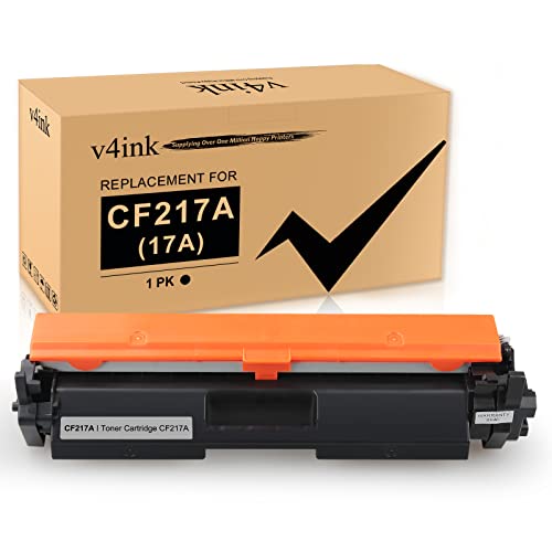 Tinta Y Tóner, Office Product v4ink Cartucho de tóner Compatible 17A Compatible con HP 17A CF217A Cartucho de tóner Tinta Negra para Uso en Impresora HP Pro MFP M130fw M130nw M130fn M130a...