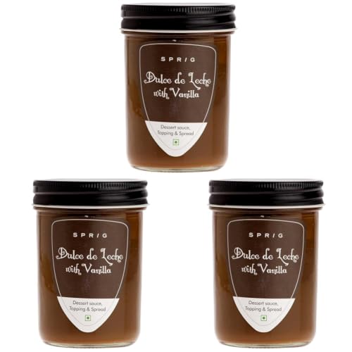 Image of S P R I G Sprig Dulce De Leche with Vanilla, 290g (Pack of 3)