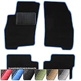 ✅ Adapté pour: Fiat 500 depuis 2007 . Contenu de la livraison: 4 pièces Tapis de Voiture en Moquette (2 x avant et 2 x arrière). Coutures décoratives (surjet) au choix: rouges, noires, bleues, vertes, grises ou beiges.