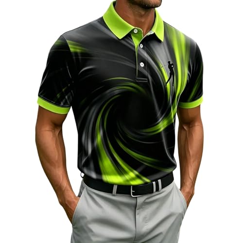 T-Shirt Homme Respirant en Coupe Ajustée pour le Sport et le Casual