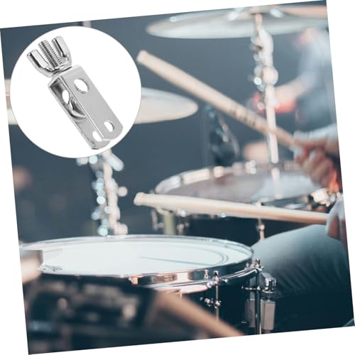 BESPORTBLE Drum Hardware Soporte para Cowbell Clamp para Batería miniatura 4