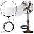 LANDGARDEN Outdoor Misting Fan Kit for a Cool Patio Breeze,Water Mister Spray for Cooling Outdoor,19.36FT (5.9M) Misting Line + 5 Brass Mist Nozzles + a Brass Adapter(3/4) Fit to Any Outdoor Fan