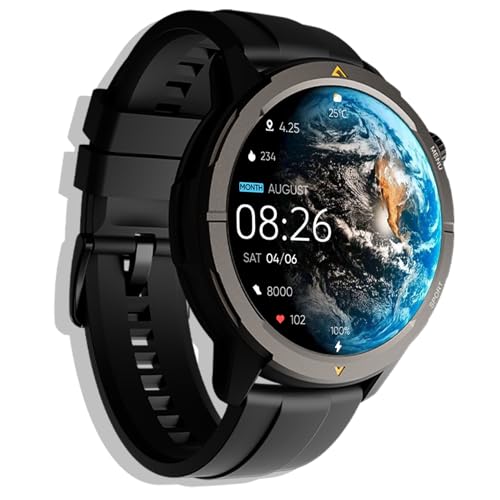 AGM Legion Rugged Smart Watch for Men, 5ATM Waterproof,