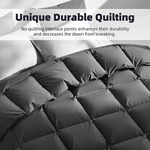 Saisier Feather Down Comforter Cal King Size Premium