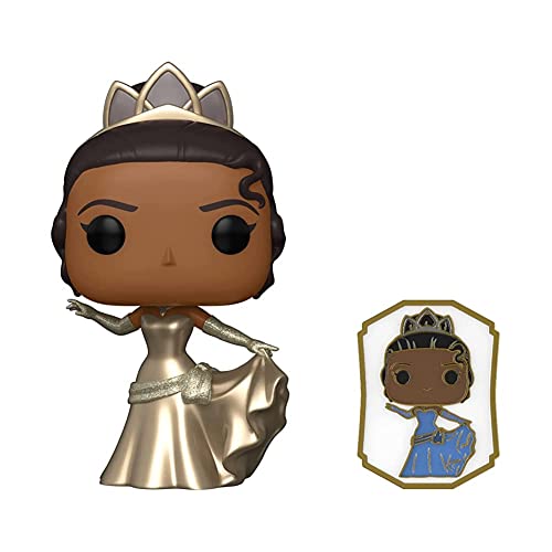 En Oferta Funko Pop! Ultimate Princess Collection - Tiana Pop &Amp; Pin Vinyl Figure - Shop Exclusive