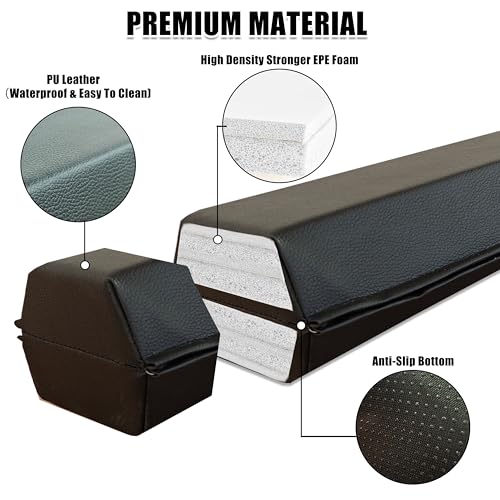 MARFULA 6 FT / 8 FT / 9 FT / 10 FT Folding Gymnastic Balance Beam for Kids with Carry Bag for Home and Club Use
