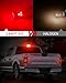 LASFIT 921 912 LED Bulb Red, Third Brake Center High Mount Stop Light, Canbus Error Free T15 906 904 W16W LED Bulb Red 3rd Brake Lights For Cars/Truck, 300% Bright, Pack of 2