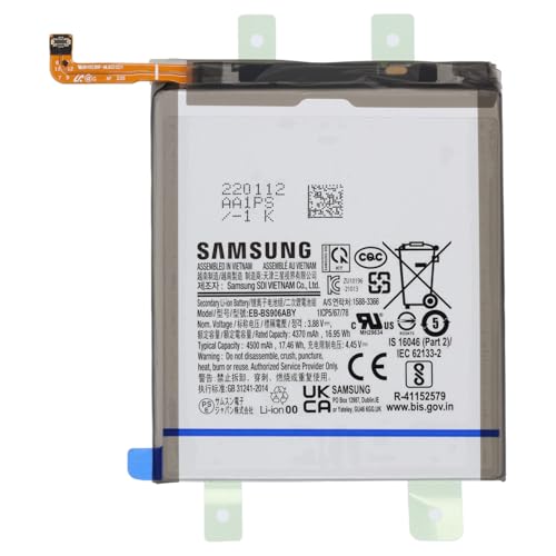 Batería Original EB-BS906ABY Compatible para Samsung Galaxy S22 Plus 5G (SM-S906B) / (Capacidad 4370 mAh) / Nueva Fabricacion/Accesorio Original/Service Pack.