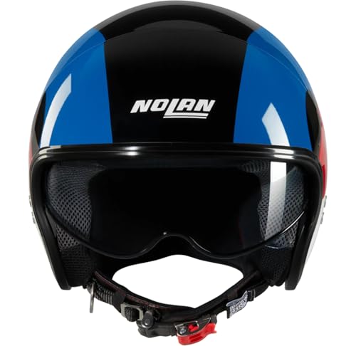 Casque jet Nolan N21 Commuting Bicromo violet rouge XL compact - 2