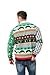 Ugly Christmas Cardigan for Men, Unisex Women Xmas Novelty FUUNY Pullover Sweater for Party FestiveX-SmallBest Wishes All Buttoned Up