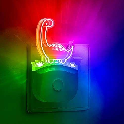 LOHAS-LED Dinosaur Night Light Plug in Dinosaur Nightlight