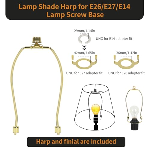 ALUCSET Black Lamp Shades Set of 2, Barrel Lampshade with Sky Stars Design, 7x13x9 inch Lamphades for Table Floor Lamp, Easy Assembly Required Fabric Lamp Cover, Lamp Shade Harp Holder Included