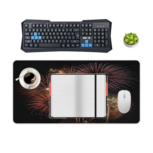 Protector de escritorio Splendid Fireworks 30x60 cm goma miniatura 4