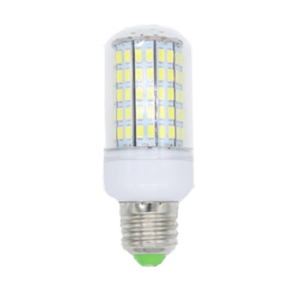 fengyan Casa Bombillas, Paquete de 10, Bombilla LED de maíz E27 AC220V 24/38/48/56/69/72/96-5730SMD Bombilla de Foco LED lámpara de araña for el hogar Familiar Lámpara(Warm White,96 Leds)