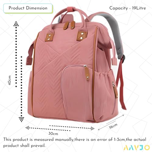 Image of Aavjo , Baby Diaper Bag for Mother, Maternity Backpack, Baby Travel Bag, Waterproof Diaper Pouch
