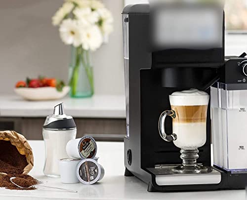 J&M Design 2-Pack Sugar Dispenser & Shaker For Coffee , Cereal , Tea & Baking With Pour Spout And Lid For Easy Spoon Measuring Pouring - 7.5Oz Glass Jar Container - Coffee Bar Accessories & Essentials #TOP5