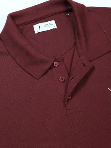 Image of Thomas Scott Men's | Solid | Full Sleeve | Regular Fit | Cotton Blend | Polo Collar | Casual Tshirt