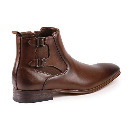 Metrocharm MC143 Chukka Monk Strap Ankle Dress Oxford Boot3