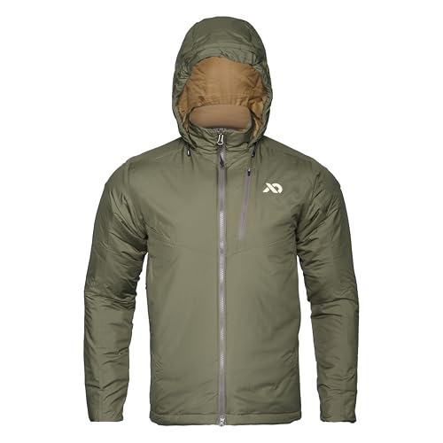 First Lite Men's North Range Puffy Jacket - Lightweight with Synthetic Insulation for Hunting and Backcountry Layering, Medium