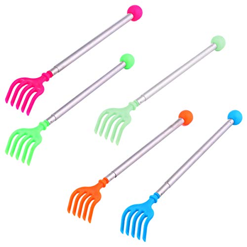 3 Juegos Rascador Telescópico Raspador Que No Raya Rascador De Espalda Extensible Rascadores Rascador De Espalda Para Herramienta Raspadora Mascota El Plastico 5 Piezas * 3 PATKAW