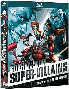 DC Gotham Super-Villains Collection - 6-Disc Box Set ( Deathstroke Knights & Dragons: The Movie / Batman: Hush / Batman and Harley Quinn / Batman: The Killing Jo [ Blu-Ray, Reg.A/B/C Import - Fra