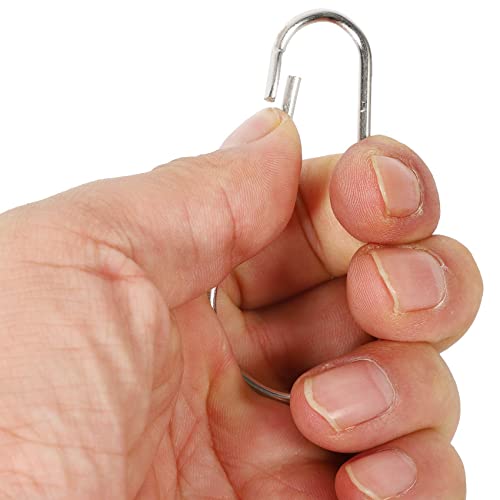 Anillos de cortina de ducha de hierro con clips lote de 300 unidades para baño 8