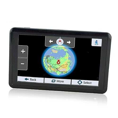 Uonlytech 5 Navegação De Tela Lcd Navegador De Caminhão 8g Carro Tela Sensível Ao Toque