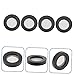 HOLIDYOYO 20Pcs 304 Stainless Steel Net Rubber Gasket for Plumbing Seal Washer Sink Strainer Tool Compatible with Shower Head and Faucet Replacement