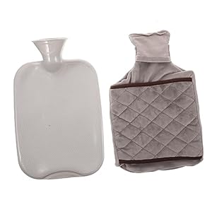 Holibanna Wärmflasche mit Stoffbezug