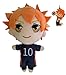 Haikyuu - Bambola e portachiavi in peluche, anime Plushies, bambola morbida e ripiena Haikyu Oikawa Tooru Plushie, per bambini, decorazioni per la casa e la stanza (Shoyo Hinata)