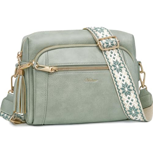 Image of Vegan Leather Crossbody Bags for Women Anti theft Purses and Handbag