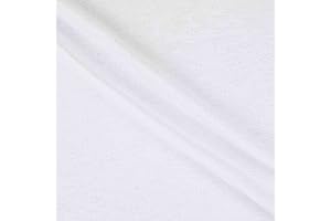 Richlin Fabrics 3 Yard Pack, 45" Cotton Flannel, White