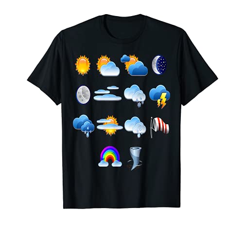 Meteorología divertida Regalos de meteorólogo Pronóstico Camiseta