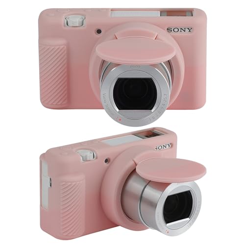 Funda de silicona para cámara Sony ZV-1 color rosa claro miniatura 4