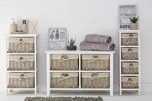 Premier Housewares 2800765 Powder Room Wall Plaque - Grey 1x20x25 cm steampunk buy now online