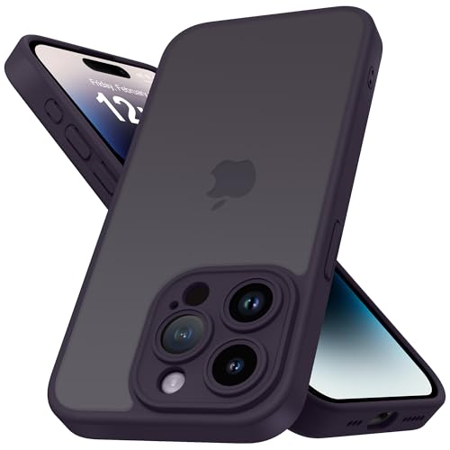 Mootobo for iPhone 14 Pro Case 6.1-Inch, Matte Shockproof Bumper Phone Cover